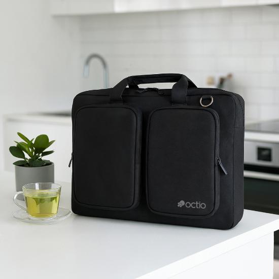Torba za prenosnik  OCTIO Elevate, 15.6", črna