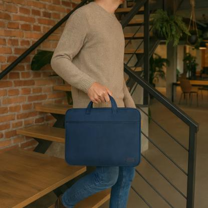 Torba za prenosnik OCTIO 15,6", modra