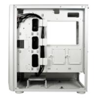 Ohišje LC POWER 900W Lumaxx Light ARGB, MIDI, ATX, belo, 7 ventilatora, bez napajalnika