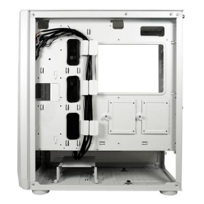 Ohišje LC POWER 900W Lumaxx Light ARGB, MIDI, ATX, belo, 7 ventilatora, bez napajalnika