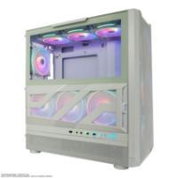 Ohišje LC POWER 900W Lumaxx Light ARGB, MIDI, ATX, belo, 7 ventilatora, bez napajalnika