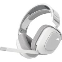 slušalke CORSAIR HS80 Max Wireless, brezžične, mikrofon, bele