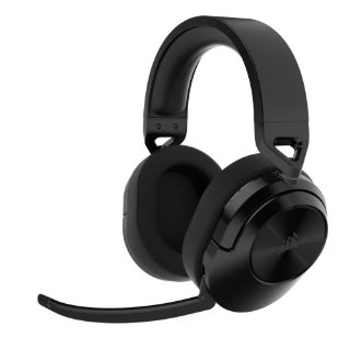 slušalke CORSAIR HS55 Wireless, brezžične, mikrofon, črne