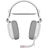 slušalke CORSAIR HS80 RGB USB, mikrofon, bele