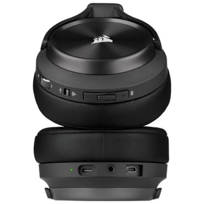 slušalke CORSAIR Virtuoso RGB Wireless XT, brezžične, mikrofon, črne