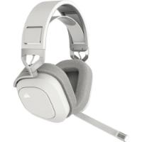 slušalke CORSAIR HS80 Max Wireless, brezžične, mikrofon, bele