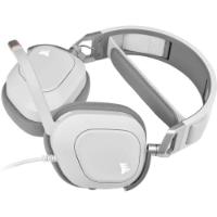 slušalke CORSAIR HS80 RGB USB, mikrofon, bele