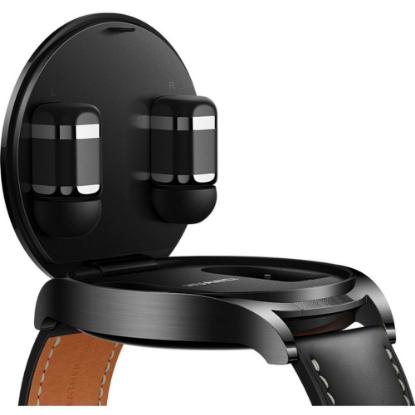 Pametna ura HUAWEI Watch Buds Saga-B19T, 47mm, multisport, slušalke, črni