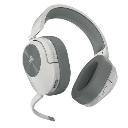 slušalke CORSAIR HS55 Wireless, brezžične, mikrofon, bele