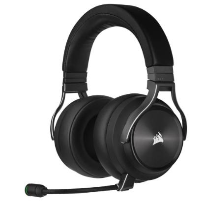 slušalke CORSAIR Virtuoso RGB Wireless XT, brezžične, mikrofon, črne