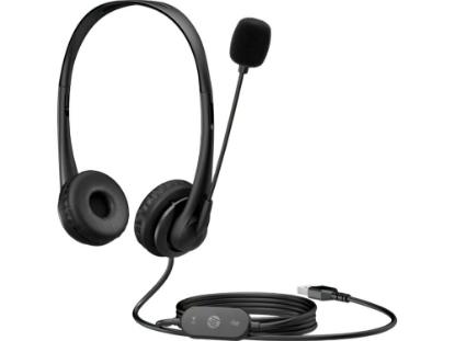 Slušalke HP Stereo USB Headset G2, črne