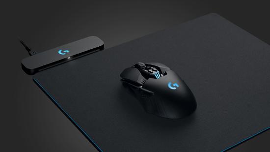 Podloga za miško, LOGITECH Powerplay, bežično punjenje za G502, G703, G903, G PRO SUPERLIGHT miškoeve