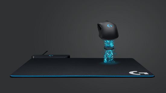 Podloga za miško, LOGITECH Powerplay, bežično punjenje za G502, G703, G903, G PRO SUPERLIGHT miškoeve