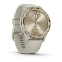 Pametna ura GARMIN Vivomove Trend, multisport, zlati/sivi remen