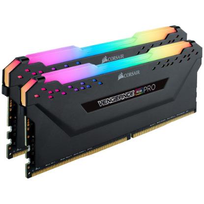 RAM pomnilnik PC-25600, 16GB, CORSAIR CMW16GX4M2C3200C16 Vengeance RGB Pro, DDR4 3200Mhz, 2x8GB kit