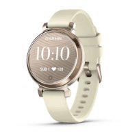 Pametna ura GARMIN Lily 2, silikonski remen, bež-zlati