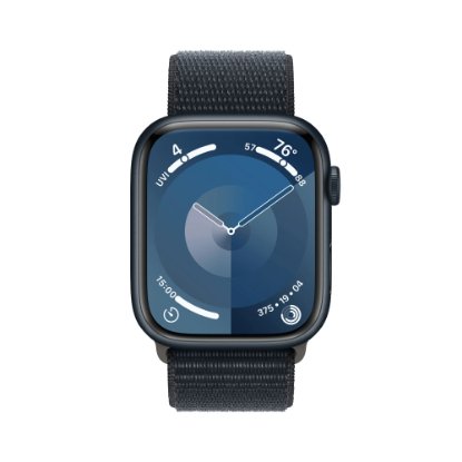 Pametna ura APPLE Watch S9 GPS, 45mm Midnight Alu Case w Midnight Sport Loop