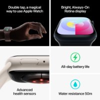 Pametna ura APPLE Watch S9 GPS, 45mm Midnight Alu Case w Midnight Sport Loop
