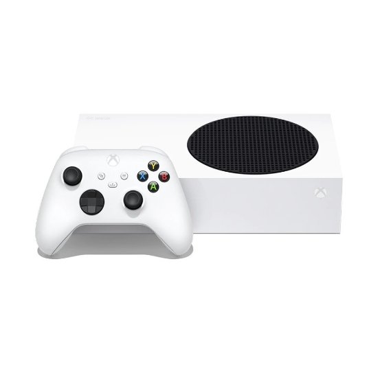 Igralna konzola MICROSOFT XBOX Series S, 512GB SSD, gamepad, bela