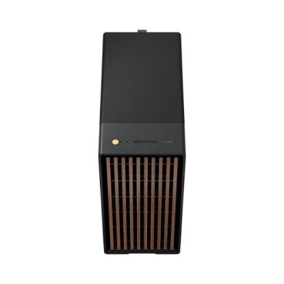 Ohišje FRACTAL DESIGN North TG Dark, ATX, črno, brez napajalnika