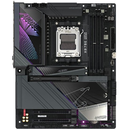 Matična plošća GIGABYTE GA-X870E Aorus Master ATX, AMD X870E, DDR5, ATX, s. AM5