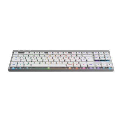 Tipkovnica LOGITECH Gaming G515 Lightspeed TKL, Tactile switch, RGB, mehanička, brezžična, US Layout, USB, bela