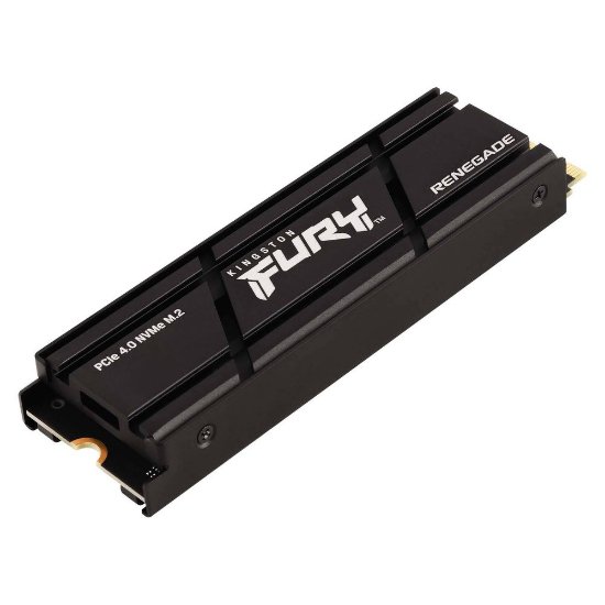 SSD 1TB KINGSTON Fury Renegade, SFYRSK/1000G, M.2/NVMe, 2280, maks 7300/6000 MB/s, hladilnik