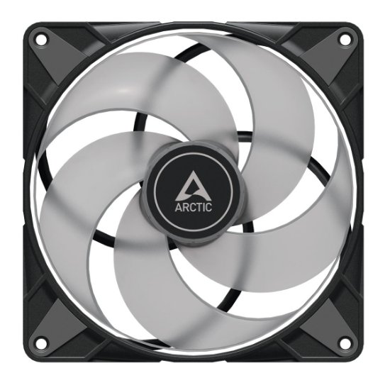 Ventilator ARCTIC P14 PWM PST A-RGB, 140mm, 1900 okr/min, črni