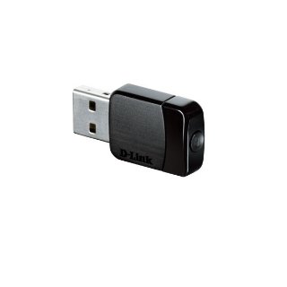 Omrežna kartica adapter USB2.0, D-LINK DWA-171, 802.11ac, kompatibilan sa 802.11a/b/g/n, nano adapter, za brezičnu mrežu