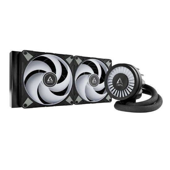 Vodeno hlajenje ARCTIC Liquid Freezer III 280 ARGB, socket za Intel in AMD, črno