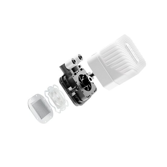 Vodeno hlajenje BE QUIET Light Loop 360mm, ARGB, CPU hlajenje, za Intel in AMD, belo