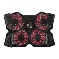 Hlajenje za prenosni računalnik TRUST GXT817 Yozu, do 17,3", črno.