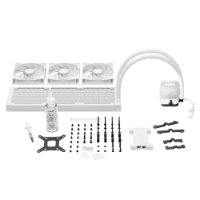 Vodeno hlajenje BE QUIET Light Loop 360mm, ARGB, CPU hlajenje, za Intel in AMD, belo