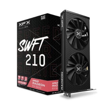Grafična kartica XFX Radeon RX 6600 Speedster SWFT 210, 8GB GDDR6