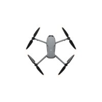 Dron DJI Air 3S (DJI RC-N3), 4K UHD kamera, 3-axis gimbal, vreme leta do 45min, upravljanje daljinskim upravljačem, sivi