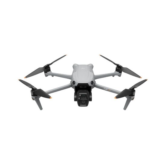 Dron DJI Air 3S (DJI RC-N3), 4K UHD kamera, 3-axis gimbal, vreme leta do 45min, upravljanje daljinskim upravljačem, sivi