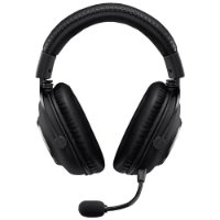 Slušalke LOGITECH Gaming G PRO X, 7.1, črne, stojalo