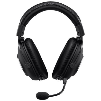 Slušalke LOGITECH Gaming G PRO X, 7.1, črne, stojalo