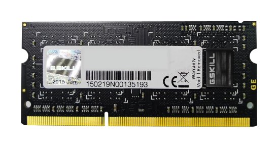 RAM pomnilnik SO-DIMM PC-12800, 8 GB, G.SKILL F3-1600C11S-8GSQ, DDR3 1600 MHz