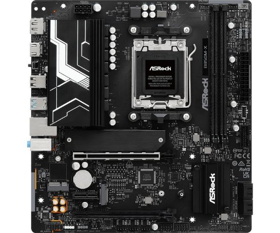 Matična plošća ASROCK B850M-X, AMD B850, DDR5, mATX, s. AM5