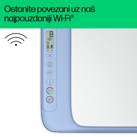 Multifunkcijski Tiskalnik HP DeskJet 2822e, 588R4B, Tiskalnik/scanner/copy, 1200dpi, Wi-Fi, USB, beli, Instant Ink