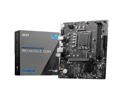 Matična plošća MSI PRO H610M-E, Intel H610, DDR4, mATX, s. 1700
