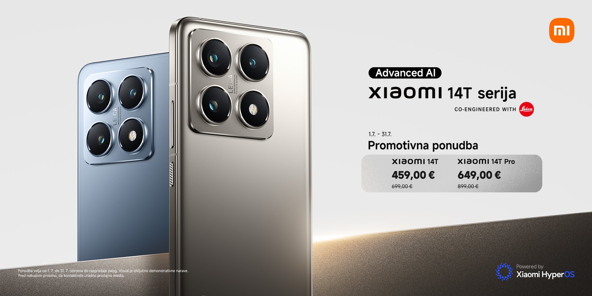 Promotivna ponudba Xiaomi 14T