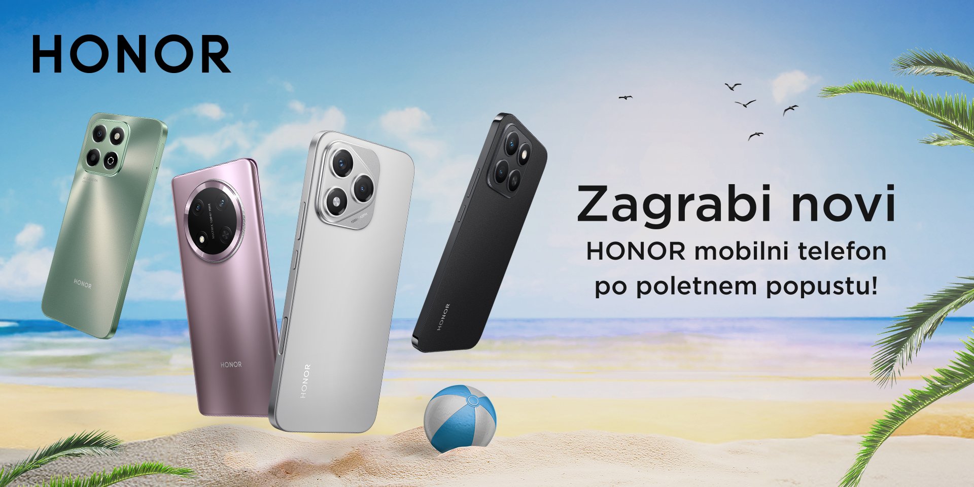 Poletni popust Honor pametni telefon