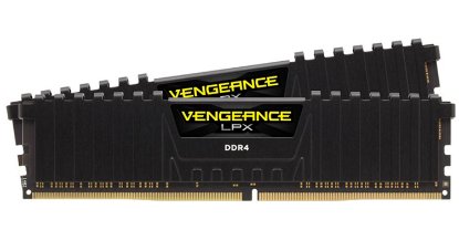 RAM pomnilnik PC4-25600, 64GB, CORSAIR Vengeance LPX CMK64GX4M2E3200C16, DDR4 3200MHz, 2x32GB kit