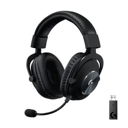 slušalke LOGITECH Gaming G PRO X, 7.1, brezžične, črne