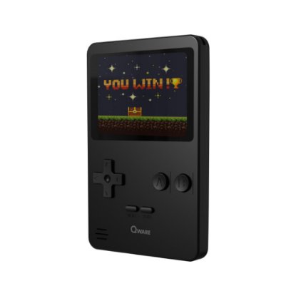 Igralna konzola QWARE Retro Gamer, 2,8" ekran, 240 igara, črna