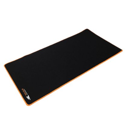 Podloga za miško BARACUDA BGMP-011 Walrus XL, 800x400, črno-oranžna