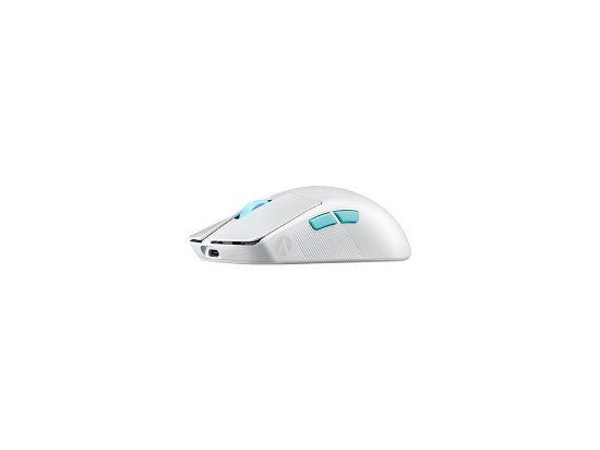 Miška ASUS ROG Harpe Ace Aim Lab Edition, optički, 36000dpi, USB, bežični, beli