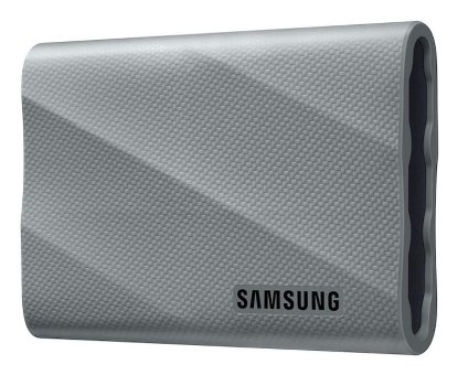 Zunanji SSD 4TB SAMSUNG T9 MU-PK4T0G/WW, maks. do 2000/1950 MB/s, sivi